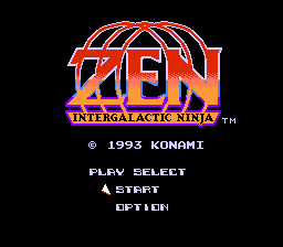 Zen - Intergalactic Ninja (Europe)
